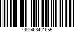 Código de barras (EAN, GTIN, SKU, ISBN): '7898486491855'
