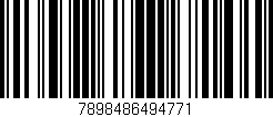 Código de barras (EAN, GTIN, SKU, ISBN): '7898486494771'