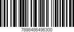 Código de barras (EAN, GTIN, SKU, ISBN): '7898486496300'
