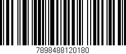 Código de barras (EAN, GTIN, SKU, ISBN): '7898488120180'