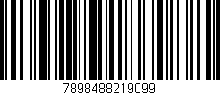 Código de barras (EAN, GTIN, SKU, ISBN): '7898488219099'