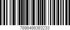 Código de barras (EAN, GTIN, SKU, ISBN): '7898488383233'