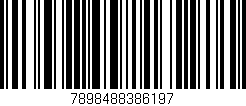 Código de barras (EAN, GTIN, SKU, ISBN): '7898488386197'