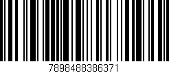 Código de barras (EAN, GTIN, SKU, ISBN): '7898488386371'