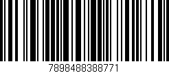 Código de barras (EAN, GTIN, SKU, ISBN): '7898488388771'
