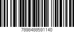 Código de barras (EAN, GTIN, SKU, ISBN): '7898488591140'