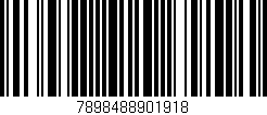 Código de barras (EAN, GTIN, SKU, ISBN): '7898488901918'