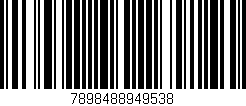 Código de barras (EAN, GTIN, SKU, ISBN): '7898488949538'