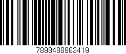 Código de barras (EAN, GTIN, SKU, ISBN): '7898488983419'
