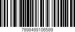 Código de barras (EAN, GTIN, SKU, ISBN): '7898489106589'
