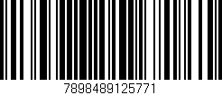 Código de barras (EAN, GTIN, SKU, ISBN): '7898489125771'