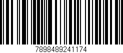 Código de barras (EAN, GTIN, SKU, ISBN): '7898489241174'
