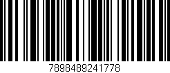 Código de barras (EAN, GTIN, SKU, ISBN): '7898489241778'