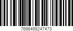 Código de barras (EAN, GTIN, SKU, ISBN): '7898489247473'