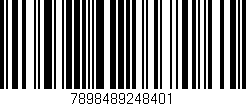 Código de barras (EAN, GTIN, SKU, ISBN): '7898489248401'