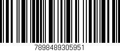 Código de barras (EAN, GTIN, SKU, ISBN): '7898489305951'