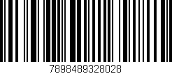 Código de barras (EAN, GTIN, SKU, ISBN): '7898489328028'