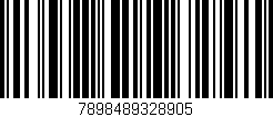 Código de barras (EAN, GTIN, SKU, ISBN): '7898489328905'