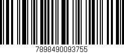 Código de barras (EAN, GTIN, SKU, ISBN): '7898490093755'