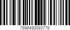 Código de barras (EAN, GTIN, SKU, ISBN): '7898490093779'