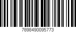 Código de barras (EAN, GTIN, SKU, ISBN): '7898490095773'