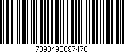 Código de barras (EAN, GTIN, SKU, ISBN): '7898490097470'