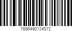 Código de barras (EAN, GTIN, SKU, ISBN): '7898490124572'