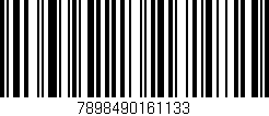 Código de barras (EAN, GTIN, SKU, ISBN): '7898490161133'