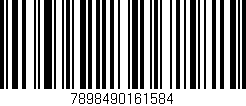 Código de barras (EAN, GTIN, SKU, ISBN): '7898490161584'