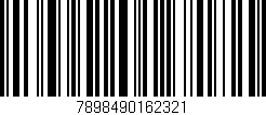 Código de barras (EAN, GTIN, SKU, ISBN): '7898490162321'
