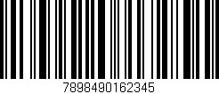 Código de barras (EAN, GTIN, SKU, ISBN): '7898490162345'