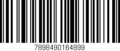 Código de barras (EAN, GTIN, SKU, ISBN): '7898490164899'