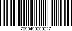 Código de barras (EAN, GTIN, SKU, ISBN): '7898490203277'