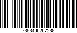 Código de barras (EAN, GTIN, SKU, ISBN): '7898490207268'