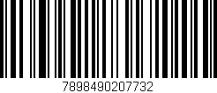 Código de barras (EAN, GTIN, SKU, ISBN): '7898490207732'