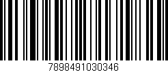 Código de barras (EAN, GTIN, SKU, ISBN): '7898491030346'
