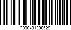 Código de barras (EAN, GTIN, SKU, ISBN): '7898491030629'