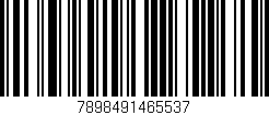 Código de barras (EAN, GTIN, SKU, ISBN): '7898491465537'