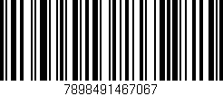 Código de barras (EAN, GTIN, SKU, ISBN): '7898491467067'