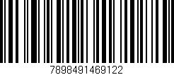 Código de barras (EAN, GTIN, SKU, ISBN): '7898491469122'