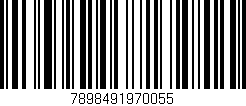 Código de barras (EAN, GTIN, SKU, ISBN): '7898491970055'