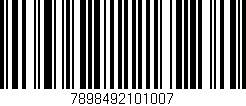 Código de barras (EAN, GTIN, SKU, ISBN): '7898492101007'