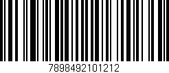 Código de barras (EAN, GTIN, SKU, ISBN): '7898492101212'