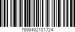 Código de barras (EAN, GTIN, SKU, ISBN): '7898492101724'