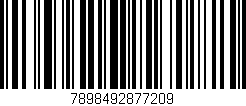 Código de barras (EAN, GTIN, SKU, ISBN): '7898492877209'