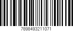 Código de barras (EAN, GTIN, SKU, ISBN): '7898493211071'