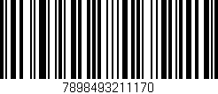 Código de barras (EAN, GTIN, SKU, ISBN): '7898493211170'