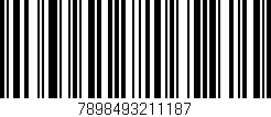 Código de barras (EAN, GTIN, SKU, ISBN): '7898493211187'