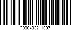 Código de barras (EAN, GTIN, SKU, ISBN): '7898493211897'