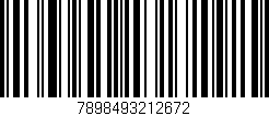Código de barras (EAN, GTIN, SKU, ISBN): '7898493212672'